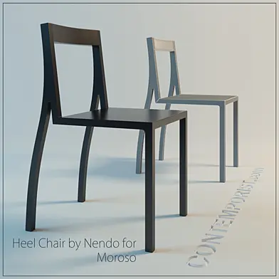 Heel Chair by Nendo for Moroso
