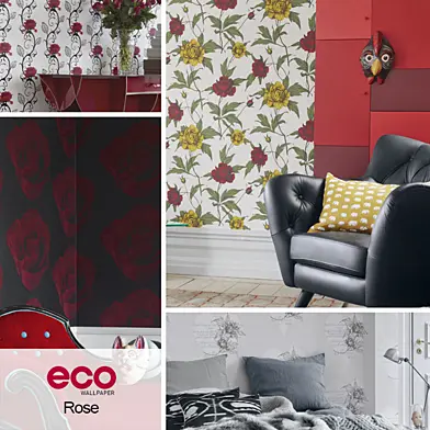 Обои ECO Wallpaper, коллекция Rose