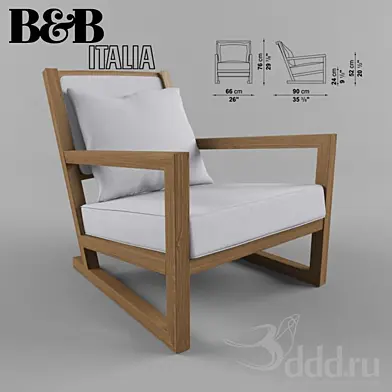 B&B / Clio Simplice Armchair