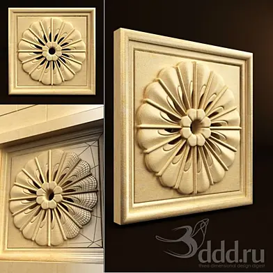 Palimanan Carving Ornament 06
