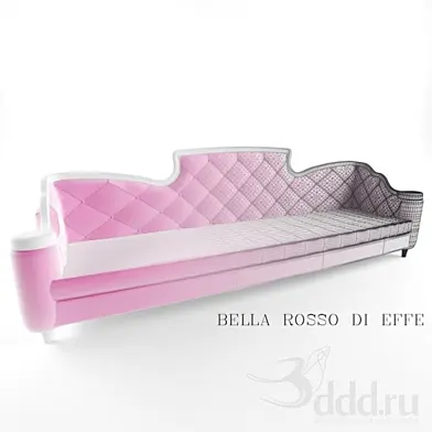 Bella rosso sofa