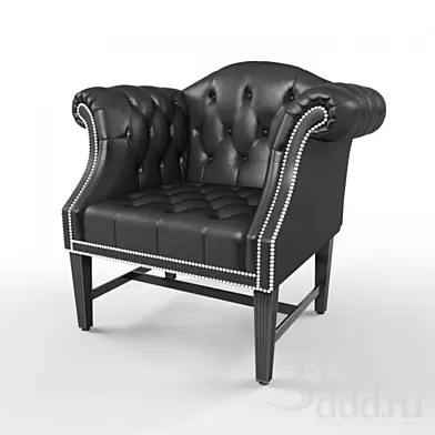 Bright furniture Camelback tufted lounge chair