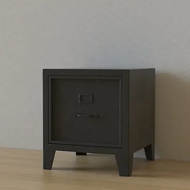 French Railroad Single Drawer Base