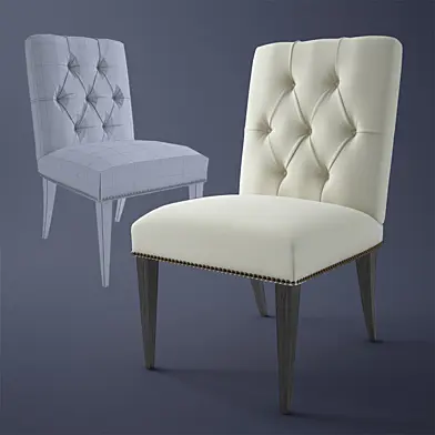 Baker St. Germain Side Chair 7846