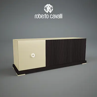 Roberto Cavalli home/ low sideboard/ sahara