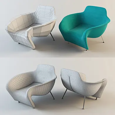 Arflex Femme Armchair