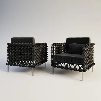 Cabaret Easy Armchair Low back