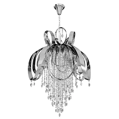 Ceiling lamp in Nickel Line laços