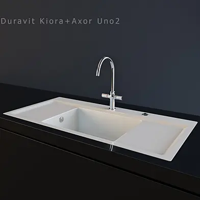 Duravit Kiora+Axor Uno2