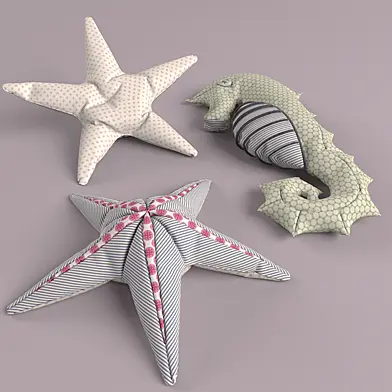 seahorse+starfish