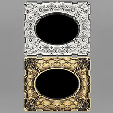 Зеркало, барокко, золото, рама, настенный декор, luxury, резьба, рама
