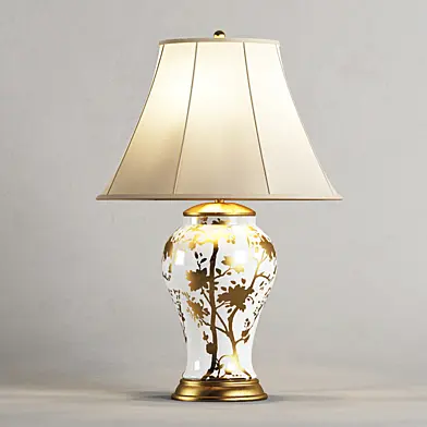 Ralph Lauren Gable Table Lamp in Gold RL 15032GD