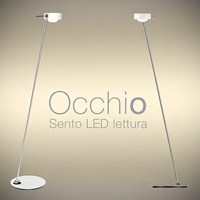 Occhio floor luminaire sento led lettura 2014
