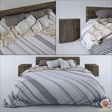 modern bed