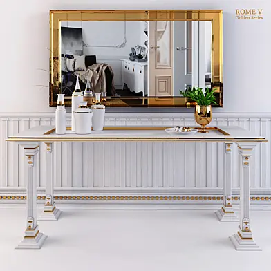 ROME V Golden Decorative Set