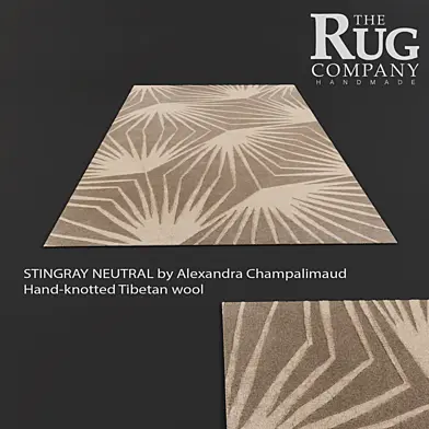 ковёр STINGRAY NEUTRAL Alexandra Champalimaud