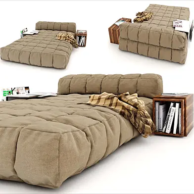 Modern bed