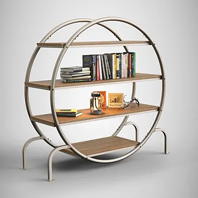 Круглая книжная полка / Round Bookcase