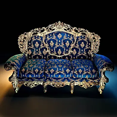 ASNAGHI INTERIORS - диван 3-х местный
