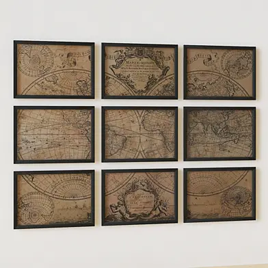 L'Isle's 1720 World Map