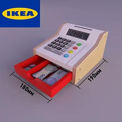 Ikea Дуктиг игрушечная касса