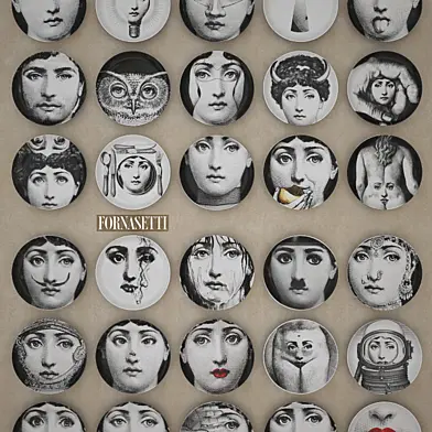 Декоративные тарелки Fabulous Piero Fornasetti