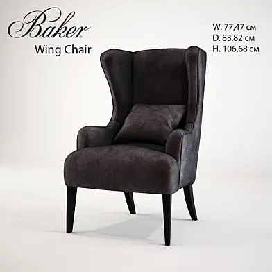Baker Simply Baker Wing Chair 6928C
