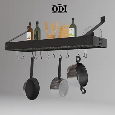 Steel Bookshelf-style Kitchen Rack