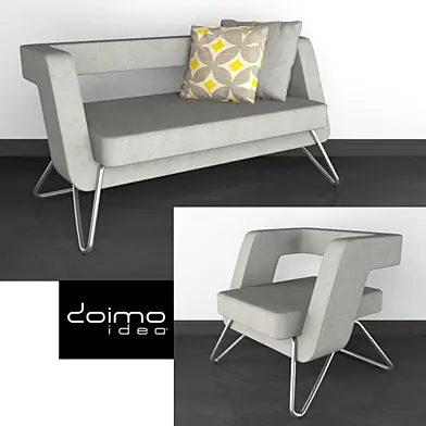 Doimo Idea KUMO sofa and armchair
