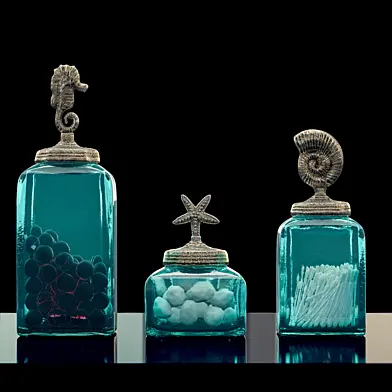«Bathroom Ocean Canisters Set»