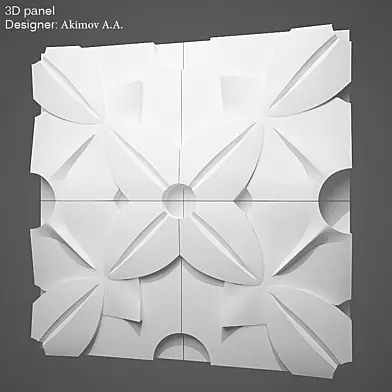 3D panel by Akimov A.A.