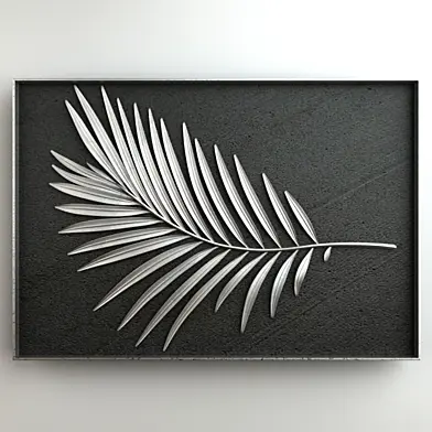 Coconut leaft ornament 03