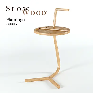 SlowWood Flamingo side table