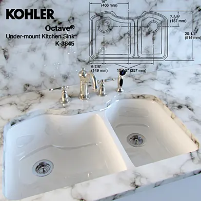 смеситель и мойка Kohler