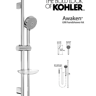 Kohler Awaken® G90 handshower kit