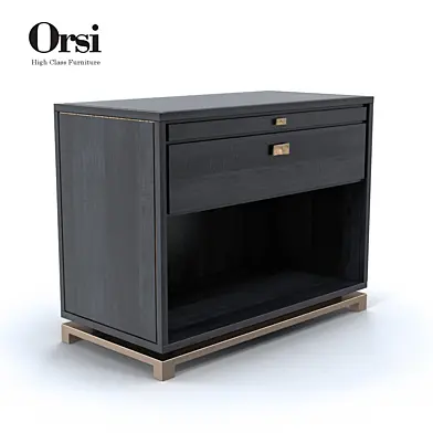 Orsi Bronze bedside table XI
