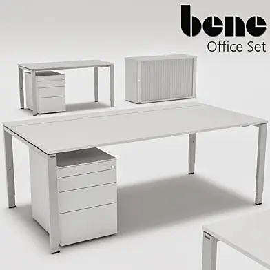 Bene Office Set - Desk and Storage