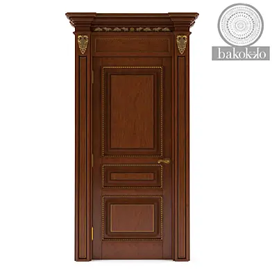 Дверь филенчатая фабрики Bakokko (Италия), проем -900х2100 артикул- DR201LQ/3B