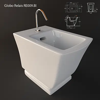Напольное биде Globo Relais RE009.BI