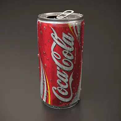 Cocacola 3D model