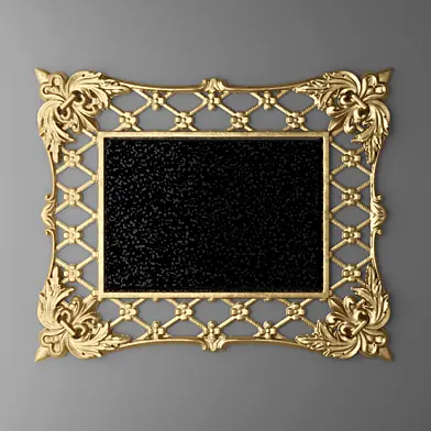 Зеркало. luxury, зеркало, золото, настенный декор, люкс, резное, рама, классическое