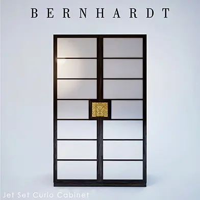 Jet Set Curio Cabinet