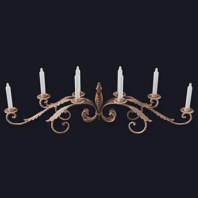 Кованый подсвечник, Candle holder