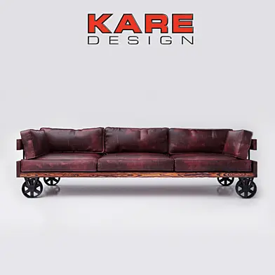 Диван  Kare  "Railway" 3х местный