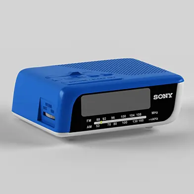 радио часы sony