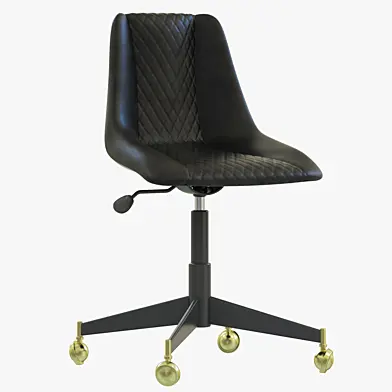 Restoration Hardware Bucket Seat Desk Chair