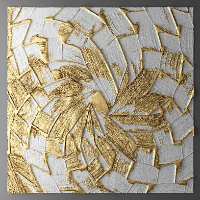 Декор для стены. Панель. 3D, декор для стены, картина, золото, люкс, luxury, декор, арт, современное искусство, абстракция