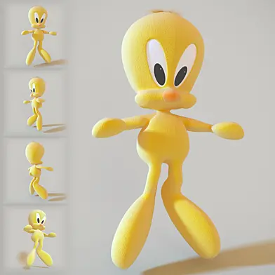 мягкая игрушка tweety