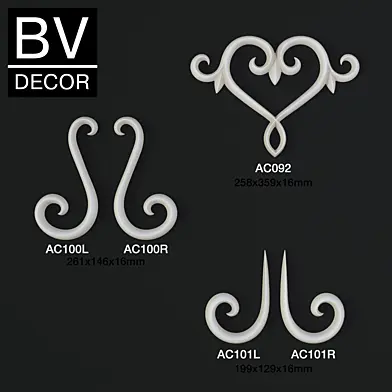 Декоративные элементы BV Decor CREATOR I часть