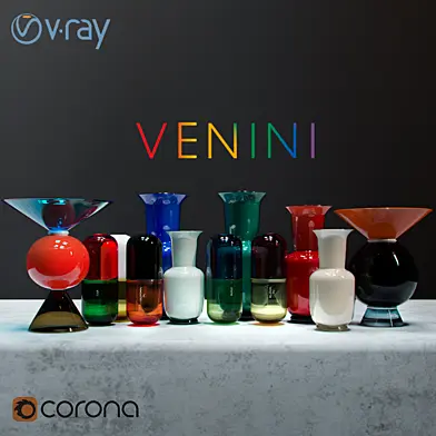 Набор ваз "Venini"